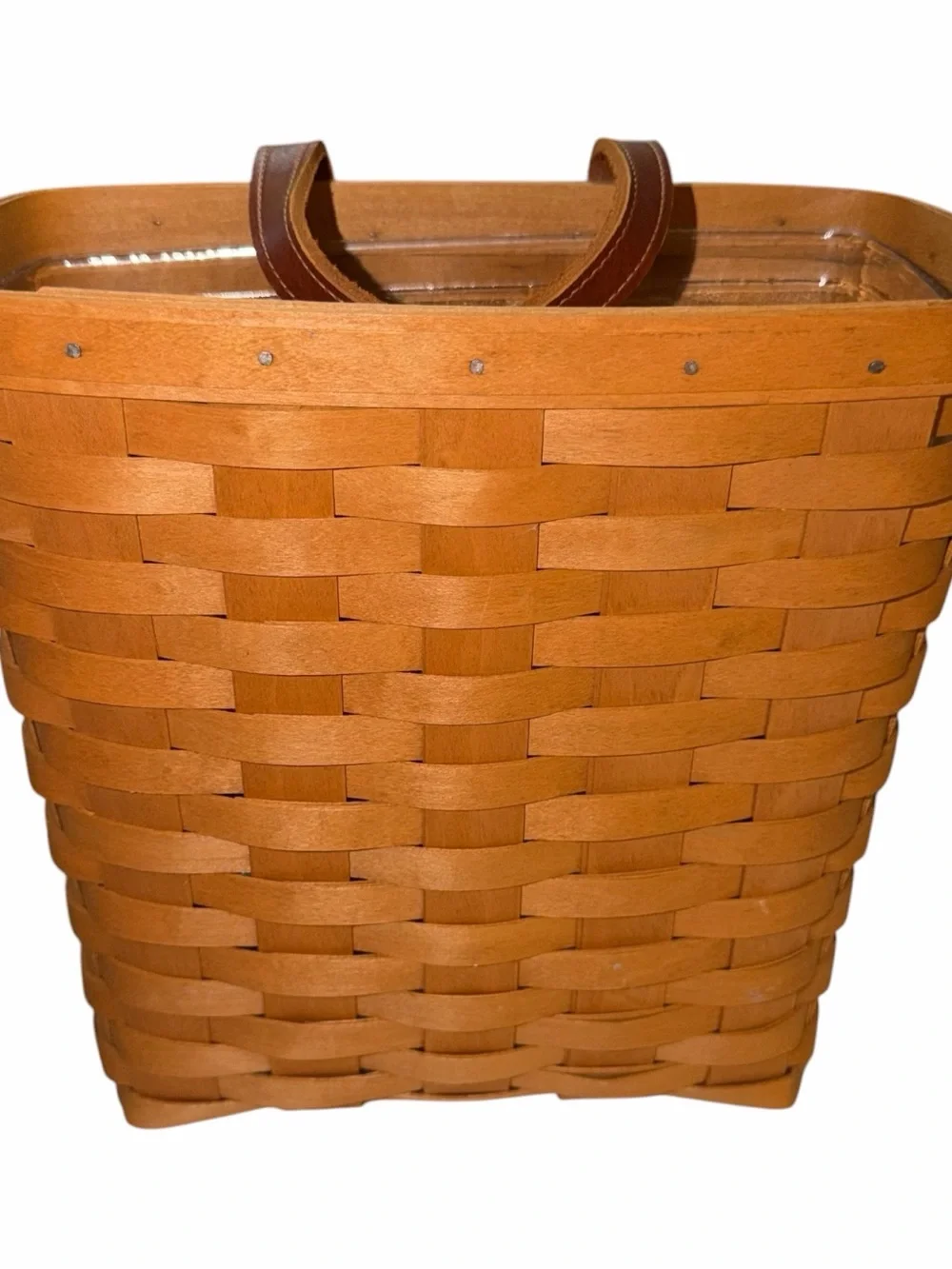 VINTAGE Tall Key Longaberger Basket